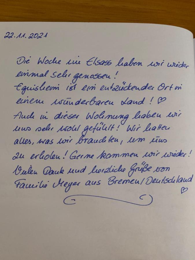 Gite Edelweiss A Eguisheim Eksteriør bilde